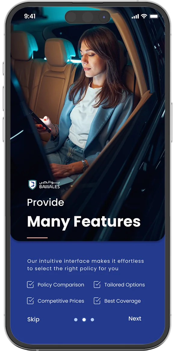 Bawales app features screen on an iPhone